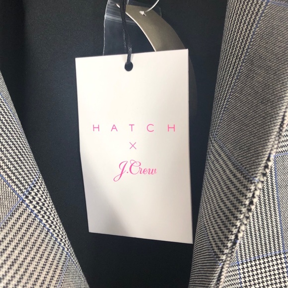 New Hatch X J. Crew Regent plaid blazer M/L L/XL - Picture 6 of 7